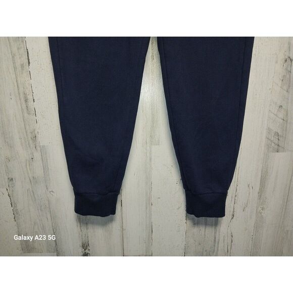 Puma Sweatpants Men’s Size Large Dark Blue Jogger Drawstring Pockets Athleisure - Picture 2 of 8